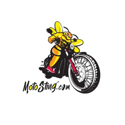 Illustrative logo design in Trivandrum Best logo illustration motorbike logo sample