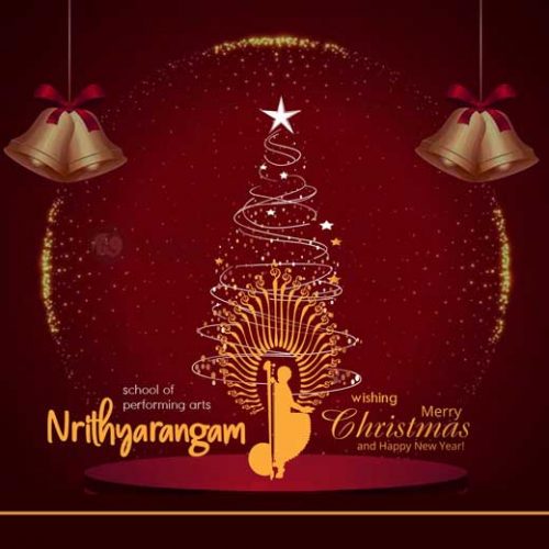 Nrithyarangam School of Dance New Year ad at Trivandrum
